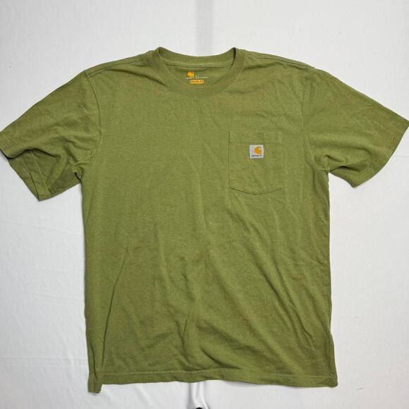 Cahartt Green Pocket Tee Size Large - Picture 1 of 4